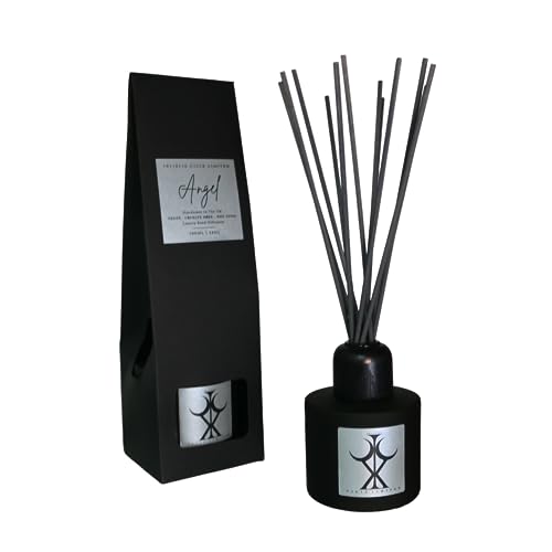 CICIX - Angel Luxury Reed Diffuser. Handmade In England. Non-toxic, Vegan and Cruelty Free. Highly Scented. 12 Reeds. 100ML. Plant A Tree With Each Purchase.