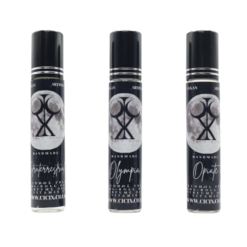 CICIX Inspired by Olympia roll on perfume. Perfume Alternative. 9ML. Alcohol Free. Plant Base Ingredient: Vegan and Cruelty Free. Infused With Vitamin E. Handmade in England.